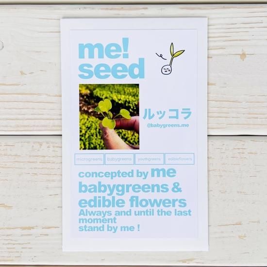 ミーシード　ルッコラのたね　小袋