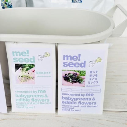 【seed me！何度も使える土のミニプランター栽培セット】 4